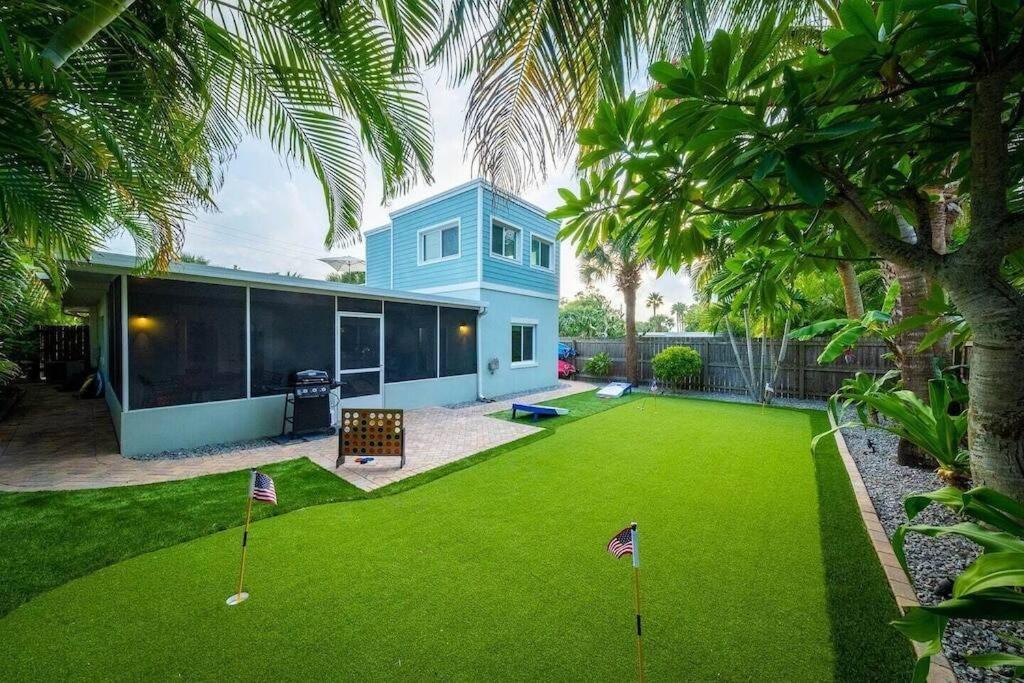 Beach House W/Putting Green/Game Rm/Rooftop Deck Cocoa Beach Exterior photo